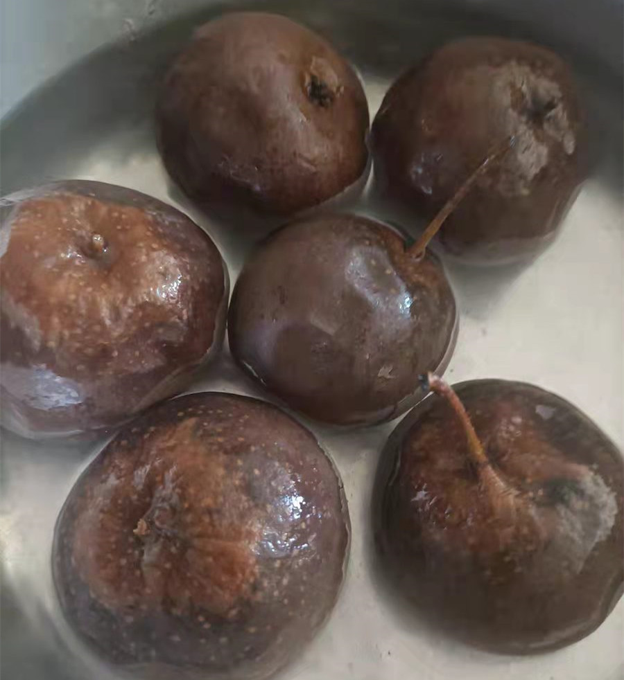 冻梨的正确吃法