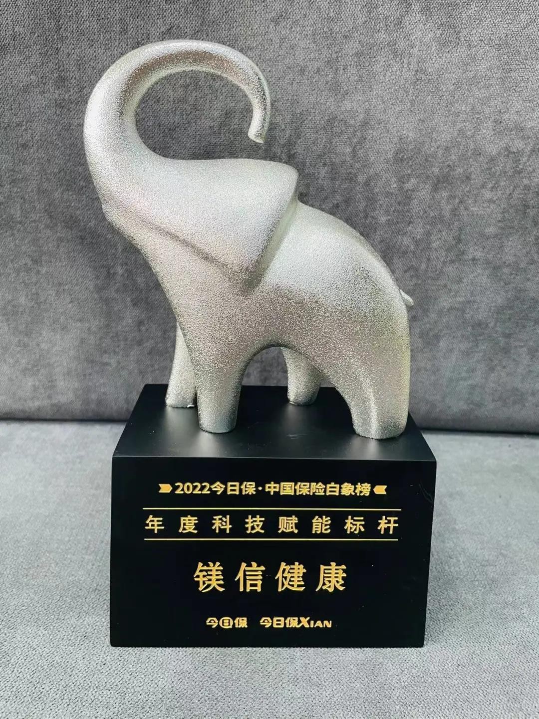 “2022今日保·中国保险白象榜”揭晓，镁信健康荣获“年度科技赋能标杆”