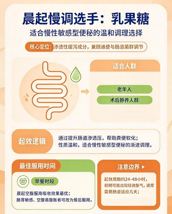 温和通便场景解析：乳果糖、聚乙二醇、氧化镁怎么吃才对？